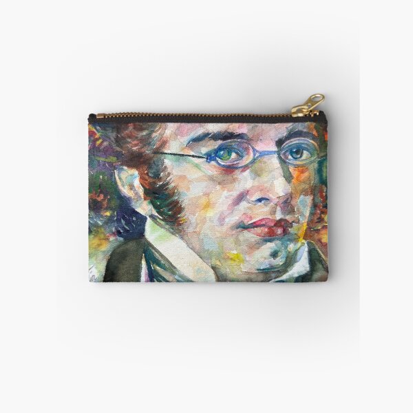 Item preview, FRANZ SCHUBERT watercolor portrait .1 designed and sold by lautir.
