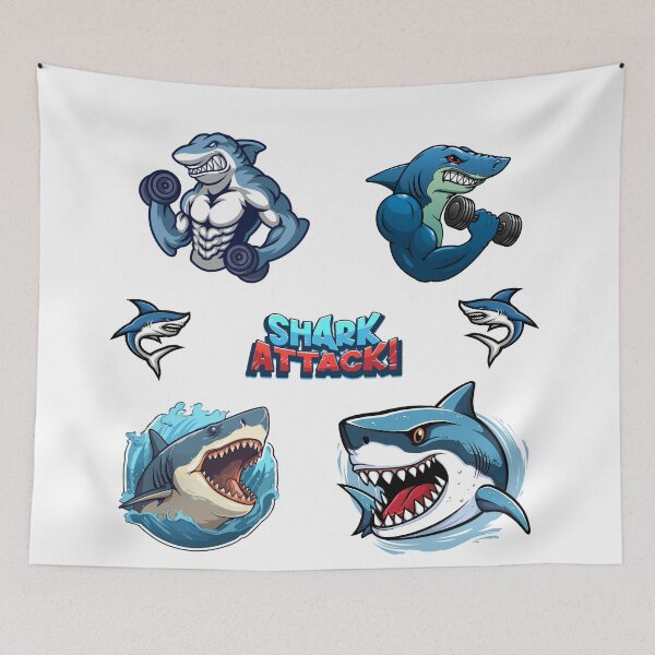 Item preview, A super strong great white shark designed and sold by huape.