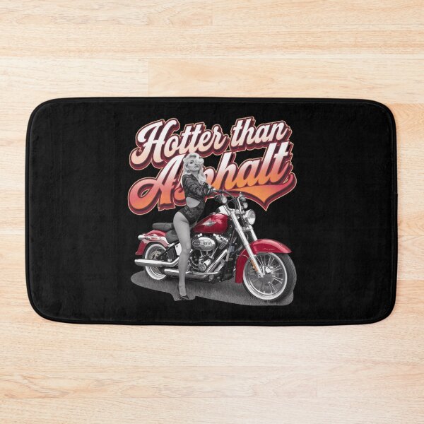 Item preview, Hotter than asphalt - Wild hearts ride - Queen of highways - Biker babe alert designed and sold by JansenGS.