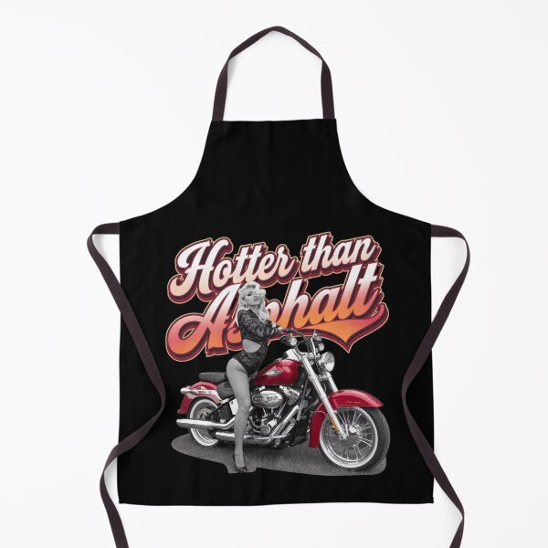Item preview, Hotter than asphalt - Wild hearts ride - Queen of highways - Biker babe alert designed and sold by JansenGS.