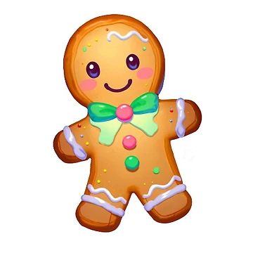 Artwork thumbnail, Gingerbread Man by Rabanico