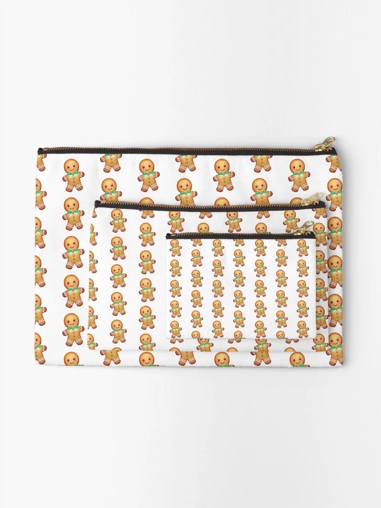 Thumbnail 2 of 4, Zipper Pouch, Gingerbread Man designed and sold by Rabanico.