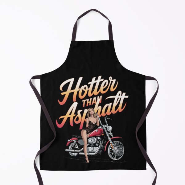 Item preview, Hotter than asphalt - Wild hearts ride - Queen of highways - Biker babe alert designed and sold by JansenGS.