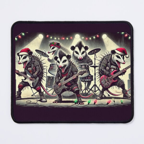 Item preview, Opposum band Christmas concert designed and sold by Meandmyshop.