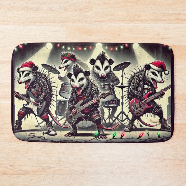 Item preview, Opposum band Christmas concert designed and sold by Meandmyshop.