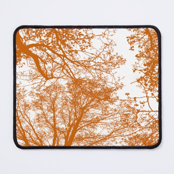 Item preview, Forest background with orange tree branches silhouette designed and sold by by-jwp.