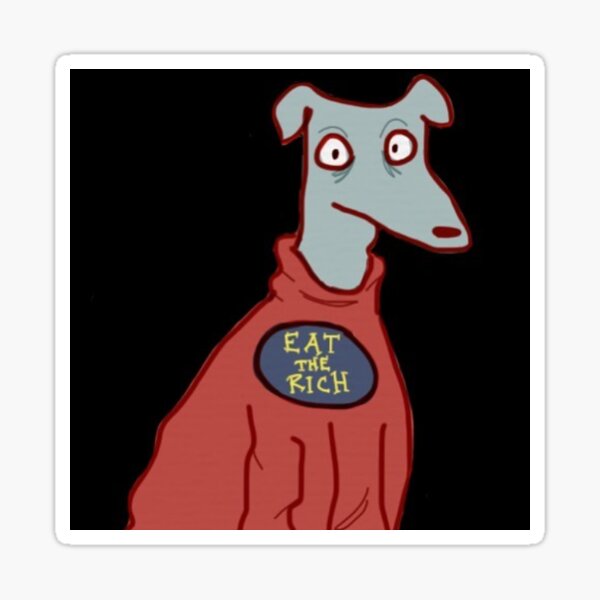 enlightenmentdog.jpg Sticker