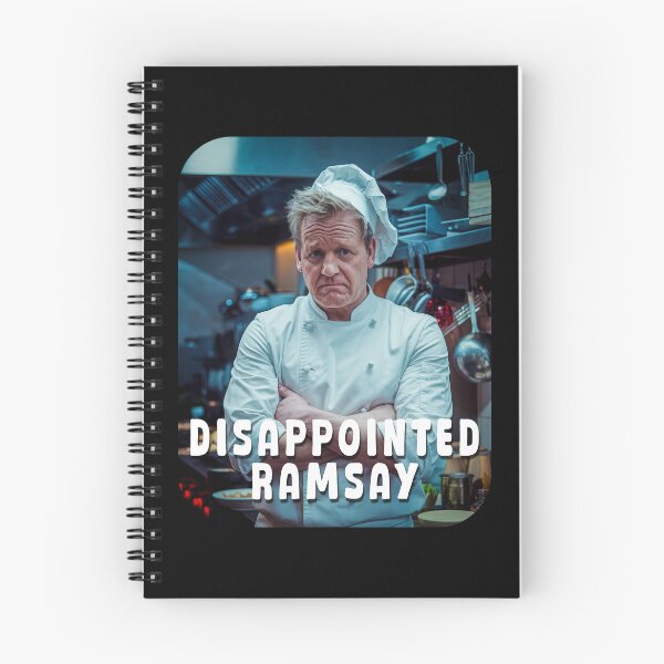 Item preview, Disappointed Ramsay designed and sold by Angry Swan Designs.