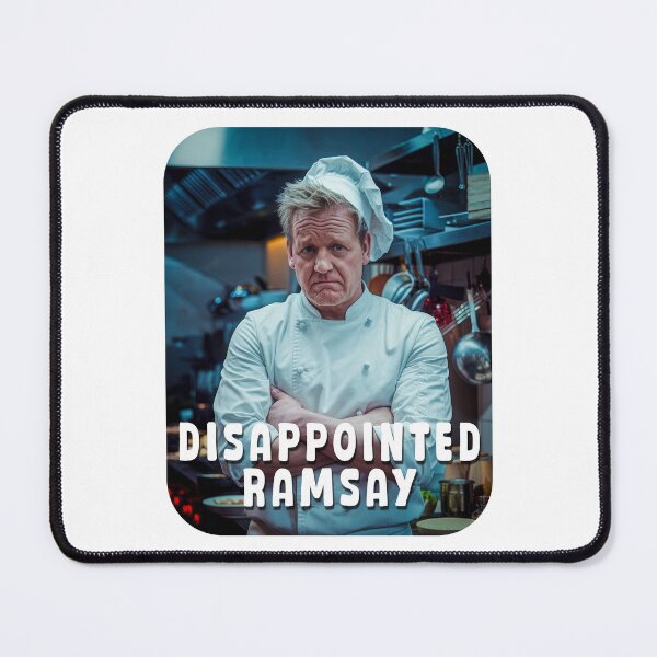 Item preview, Disappointed Ramsay designed and sold by Angry Swan Designs.