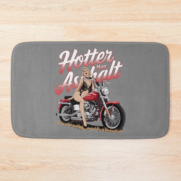 Item preview, Copy of Hotter than asphalt - Wild hearts ride - Queen of highways - Biker babe alert designed and sold by JansenGS.