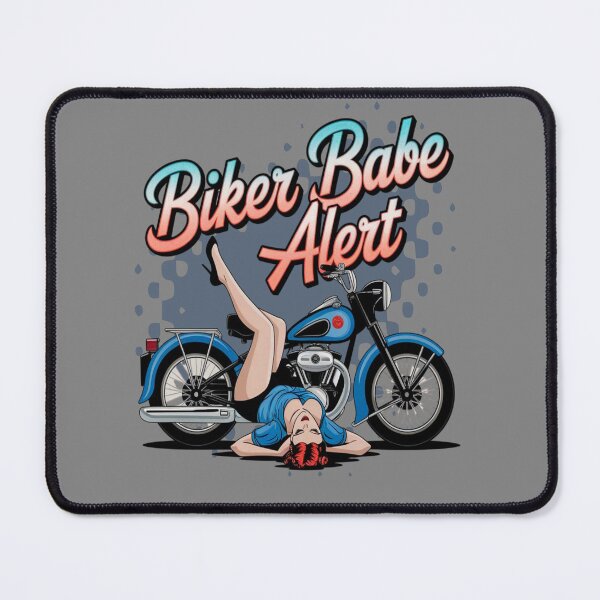 Item preview, Biker babe alert - Hotter than asphalt - Wild hearts ride - Queen of highways designed and sold by JansenGS.