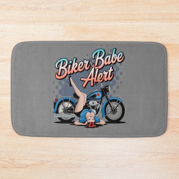 Item preview, Biker babe alert - Hotter than asphalt - Wild hearts ride - Queen of highways designed and sold by JansenGS.