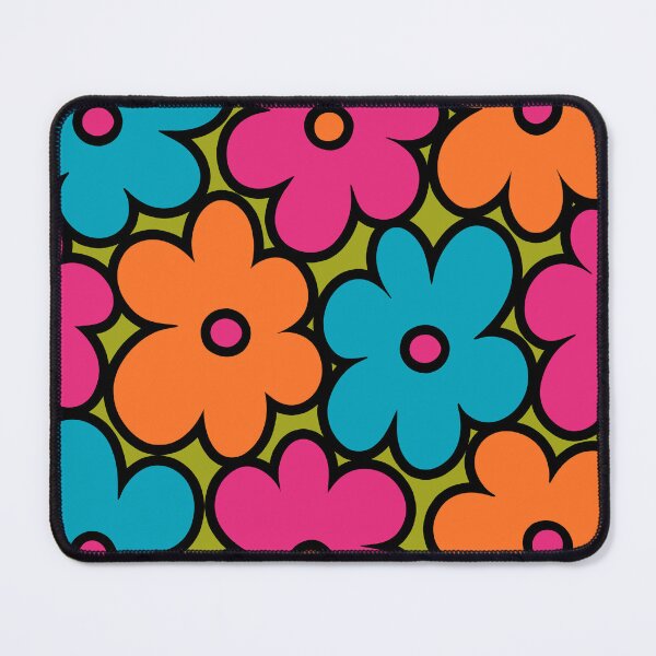 Item preview, Colorful Retro Floral Pattern designed and sold by tonymagnerart.
