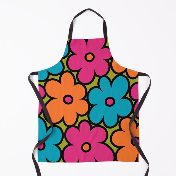 Item preview, Colorful Retro Floral Pattern designed and sold by tonymagnerart.
