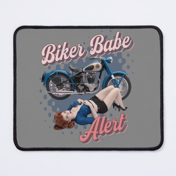 Item preview, Biker babe alert - Hotter than asphalt - Wild hearts ride - Queen of highways designed and sold by JansenGS.