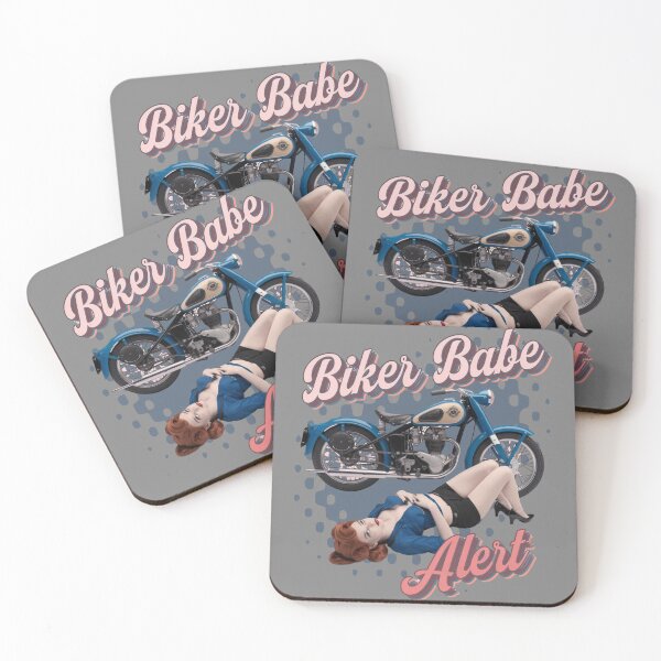 Item preview, Biker babe alert - Hotter than asphalt - Wild hearts ride - Queen of highways designed and sold by JansenGS.