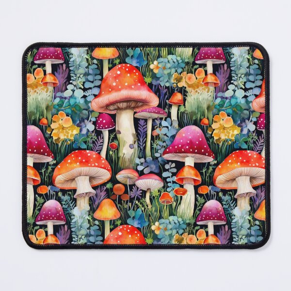 Item preview, Big watercolour fly agarics designed and sold by 1enchik.