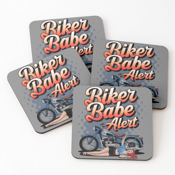 Item preview, Biker babe alert - Hotter than asphalt - Wild hearts ride - Queen of highways designed and sold by JansenGS.