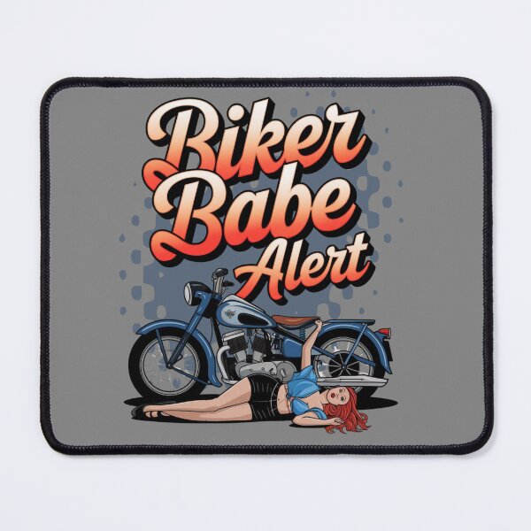 Item preview, Biker babe alert - Hotter than asphalt - Wild hearts ride - Queen of highways designed and sold by JansenGS.