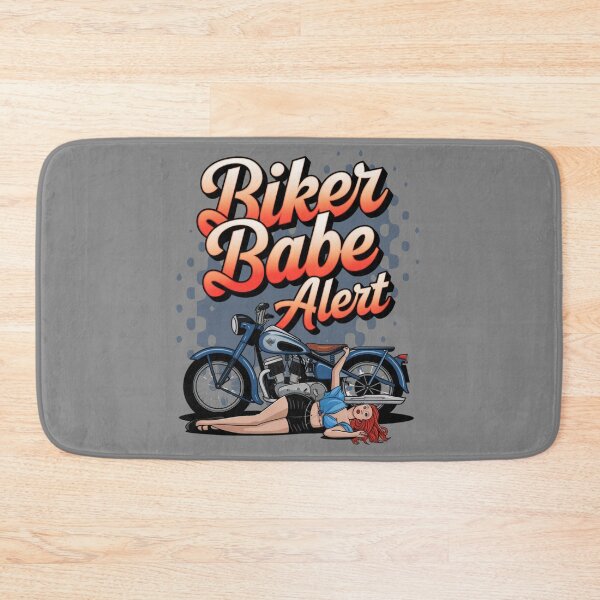 Item preview, Biker babe alert - Hotter than asphalt - Wild hearts ride - Queen of highways designed and sold by JansenGS.
