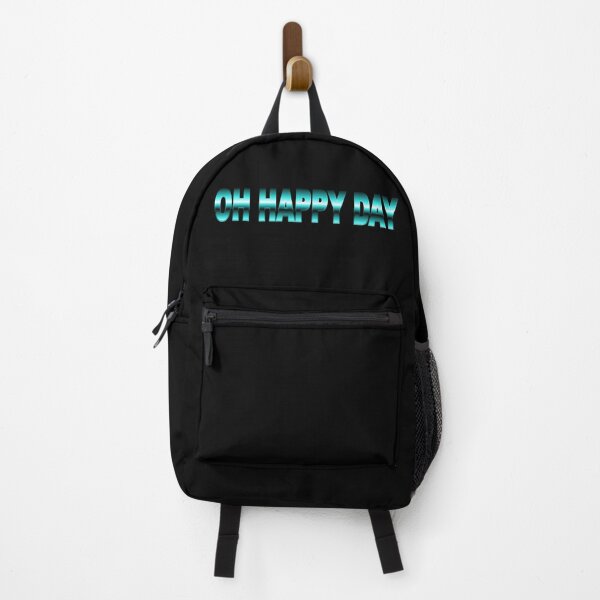 Item preview, Oh Happy Day - Vibrant Chrome Text Design designed and sold by AgarutanPrint.
