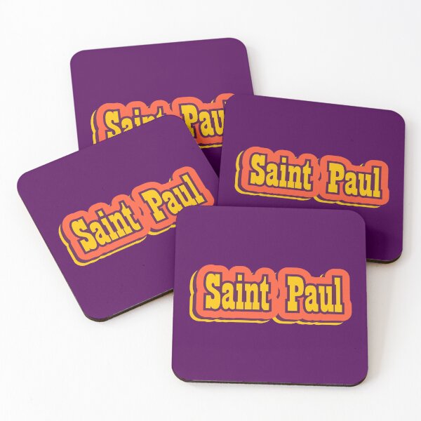 Item preview, Saint Paul, Minnesota Retro Typography designed and sold by ArtNoveltee.