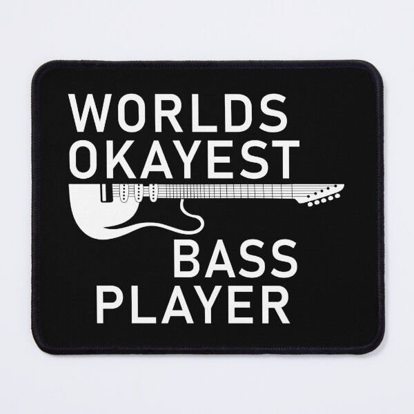 Item preview, WORLDS OKAYEST BASS PLAYER designed and sold by Faissal Thomass.