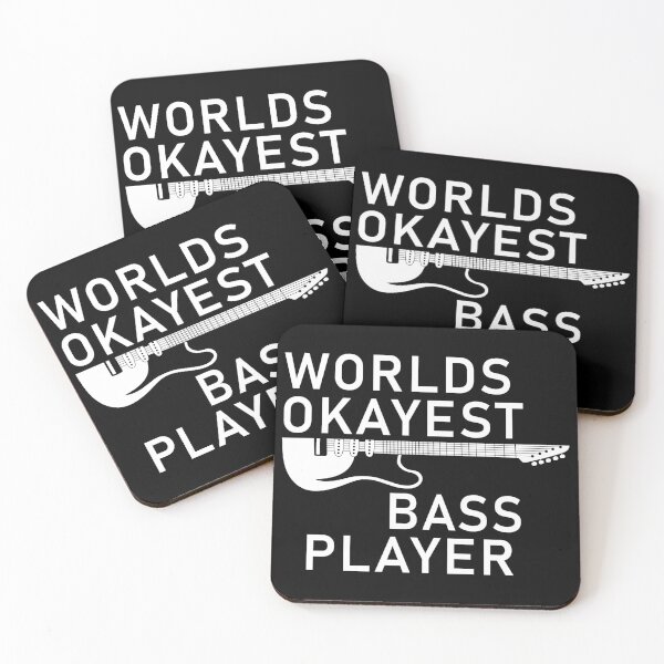 Item preview, WORLDS OKAYEST BASS PLAYER designed and sold by Faissal Thomass.