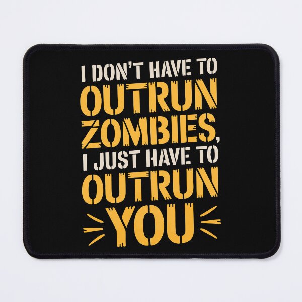 Item preview, Funny Zombie Survival Gift | Quirky Halloween Running Humor designed and sold by w1ckerman.