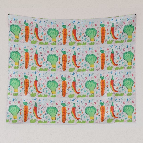 Item preview, Veggies ( Broccoli, Carrot, and Chilli ) designed and sold by bakajiki.