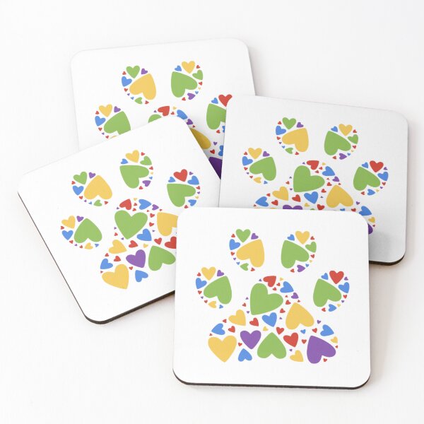 Item preview, Colorful Pawprint designed and sold by LMN75Designs.