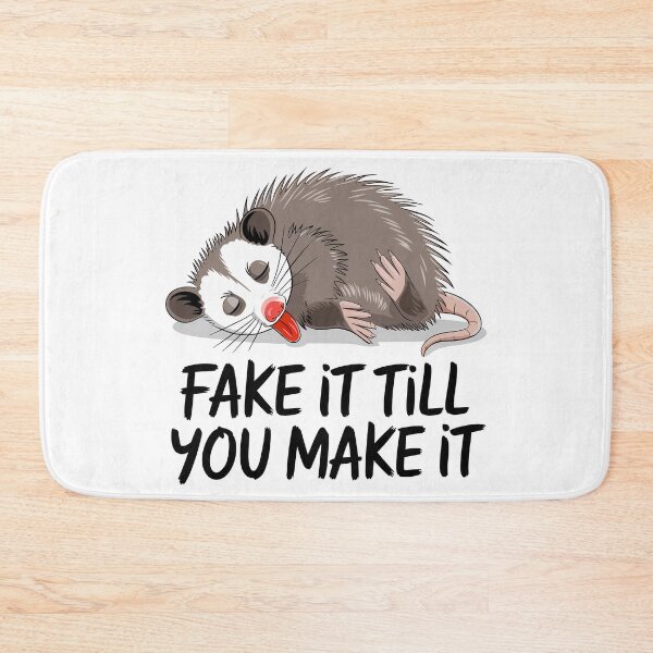 Item preview, Fake It Til You Make It designed and sold by Angry Swan Designs.