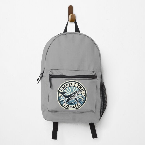 Item preview, Respect The Locals Vintage Whales designed and sold by Ben-Biga.
