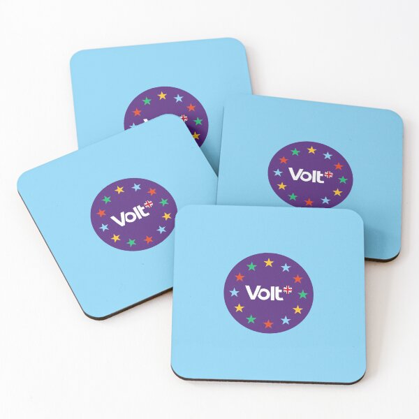 Item preview, VoltUK Round Logo (Flag) (Blue) designed and sold by VoltUKMerch.