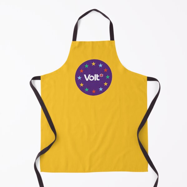 Item preview, VoltUK Round Logo (Flag) (Yellow) designed and sold by VoltUKMerch.