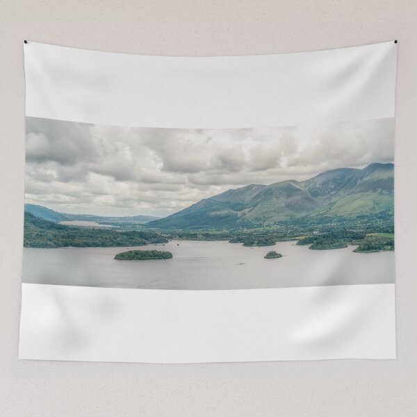 Item preview, View of Derwentwater and Bassenthwaite Lake from Surprise View designed and sold by JoSowden.
