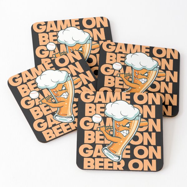 Item preview, Beer and Baseball Mascot designed and sold by P1yu5h.