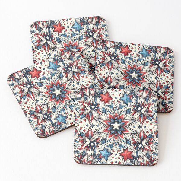 Item preview, Pattern - Stars Red, White and Blue Design designed and sold by bonnieleigh6902.