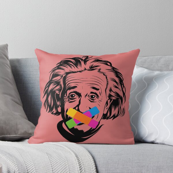 Item preview, Einstein with Taped Mouth designed and sold by NiRia Spot.