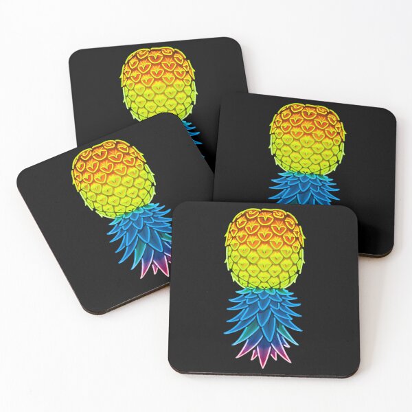 Item preview, Upside Down Neon Pineapple | IYKYK Lifestyle | Yellow designed and sold by JLEmporium.