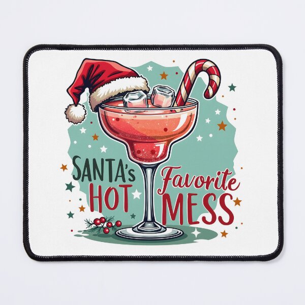 Item preview, Santa's Favourite Hot Mess, Drink, Christmas Santa designed and sold by naatala.