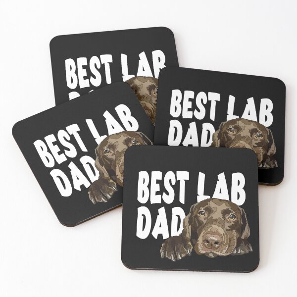 Item preview, Best Lab Dad designed and sold by Just-Arts-4U.