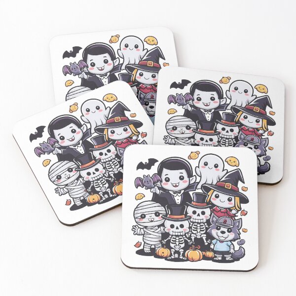 Item preview, Haloween Cute Characters #03 designed and sold by Tecno-Art-Land.