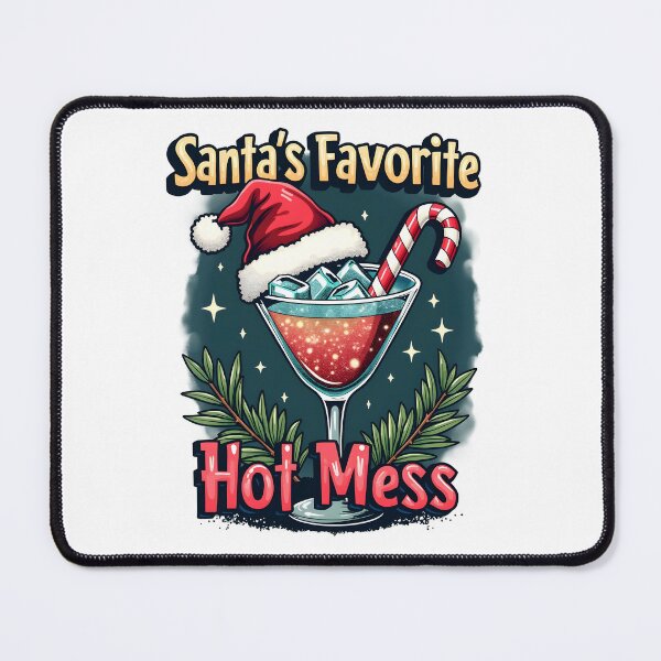 Item preview, Santa's Favourite Hot Mess, Drink, Christmas Santa designed and sold by naatala.