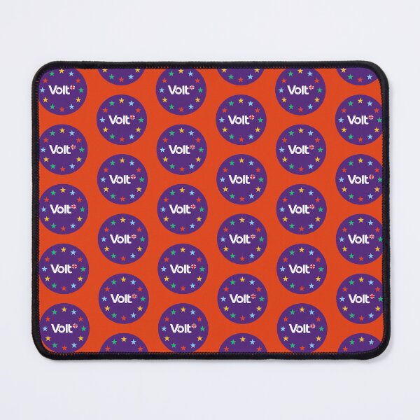 Item preview, VoltUK Round Logo (Flag) (Pattern) (Red) designed and sold by VoltUKMerch.