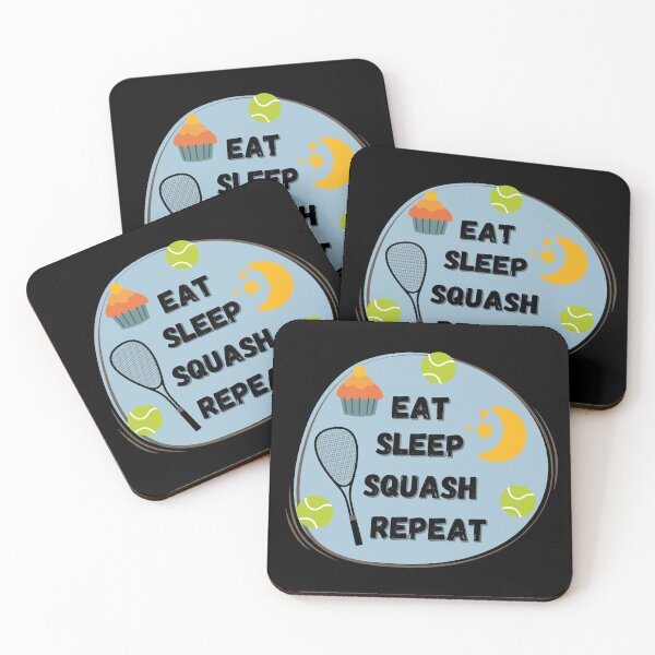 Item preview, Eat Sleep Squash Repeat designed and sold by AnulaArt.