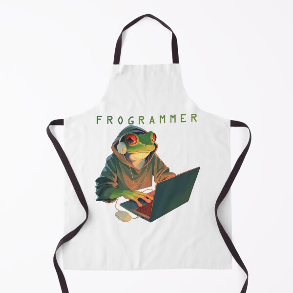 Item preview, Frogrammer Frog, Gift for Engineer and Programmers, Funny Animals designed and sold by DigitAIShop.