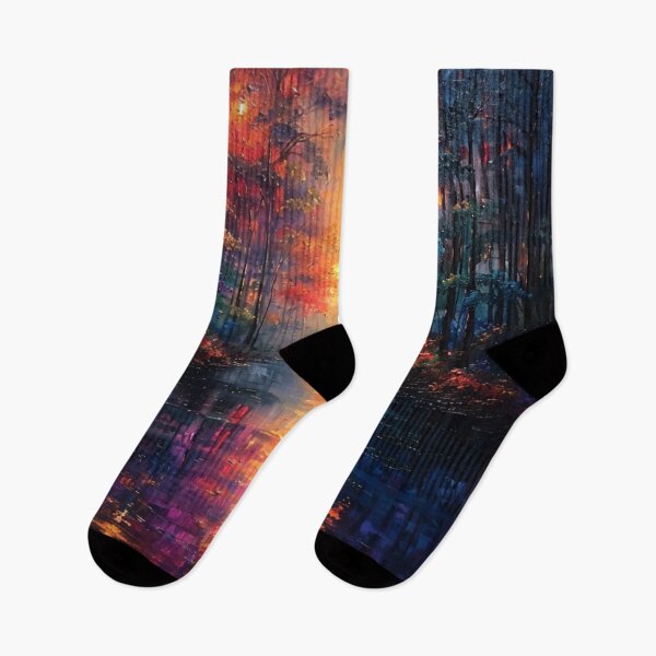 Item preview, Colorful Forest Reflection designed and sold by Dawn van Doorn.
