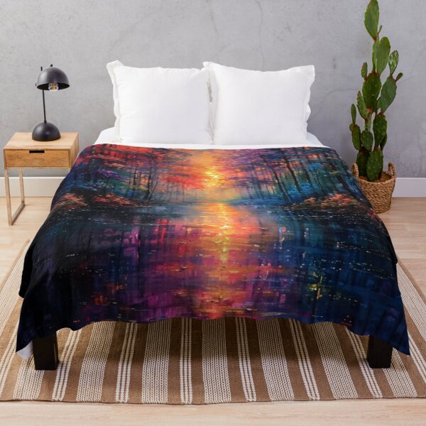 Item preview, Colorful Forest Reflection designed and sold by Dawn van Doorn.