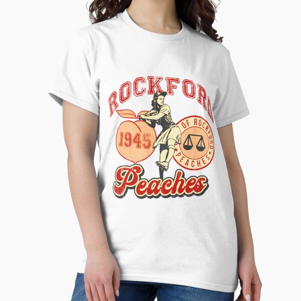 Baseball Tshirt Rockford Peaches Shirt Feminist Graphic Tees Baseball Tshirt Rockford Peaches Shirt Feminist Graphic Tees